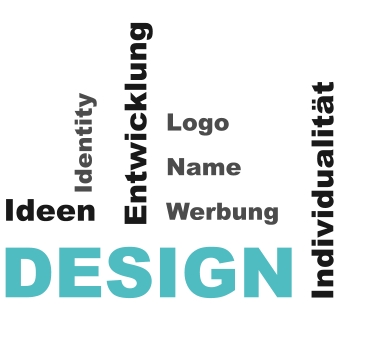 DESIGN Ideen Entwicklung Individualität Identity Werbung Logo Name